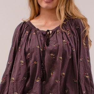 NWT WOMENS KYLA SEO L/XL DETAIL TOP